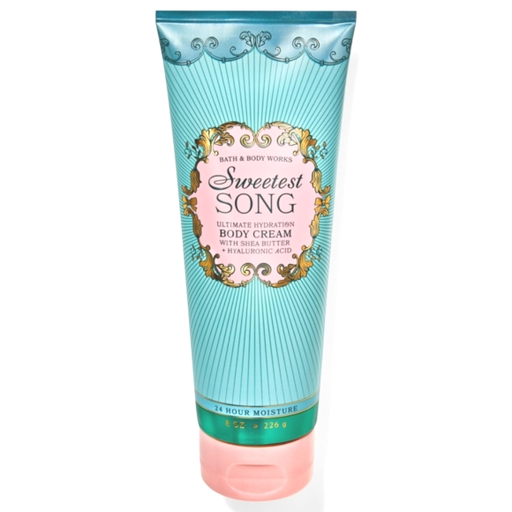 Bath & Body Works Sweetest Song Ultimate Hydration Body Cream 8oz NEW